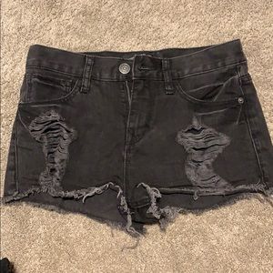 Black express shorts